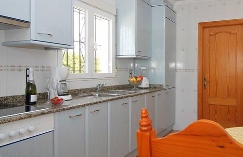 Vinaros Villa | Villa with private pool, green blooming garden and palm near the beach