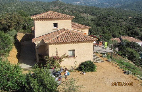 Calcatoggio Villa | Villa with sea and mountains in the Gulf of Liscia