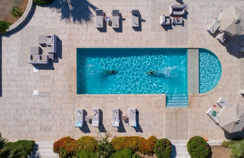 Asteri Villa | Villa with sea views, extra large pool, luxury amenities, near Rethymno