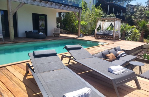 Pyla-sur-Mer Villa | Villa with swimming pool and panoramic view in Pyla, 6' walk from the beach.