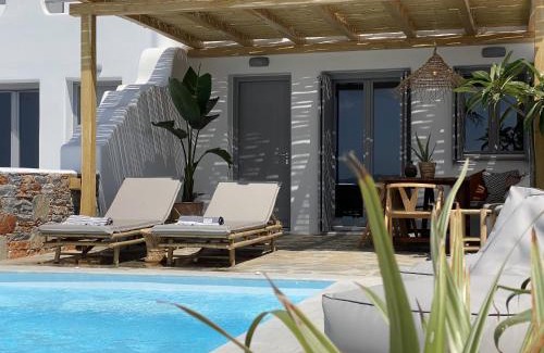 Agia Anna House | Villa Ypsilon Naxos - luxury holiday house with amazing sea view & private pool
