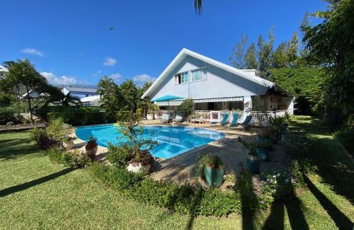 L'Ermitage-les-Bains Villa | Villa 'Zuzana' avec piscine proche plage et lagon