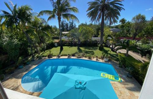 L'Ermitage-les-Bains Villa | Villa 'Zuzana' avec piscine proche plage et lagon