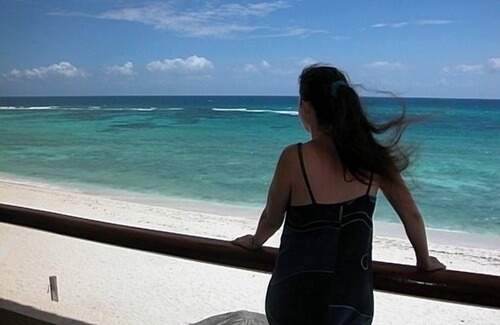 Akumal Condo | Villas DeRosa-One bedroom beach front condo on the beach of Aventuras Akumal