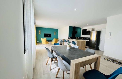 Vensac Villa | VillasHomeClet - Villa Les Dunes ⭐️ Swimming pool ⭐️ Beach ⭐️ AC ⭐️ 3 bedrooms