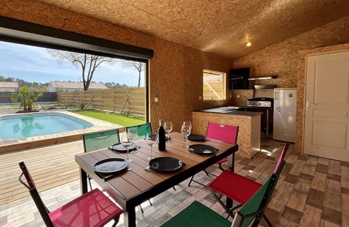 Vensac Villa | VillasHomeClet - Villa Les Dunes ⭐️ Swimming pool ⭐️ Beach ⭐️ AC ⭐️ 3 bedrooms