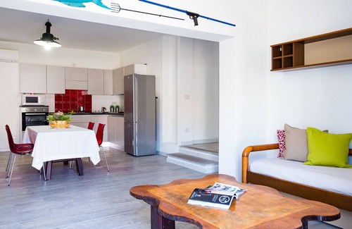 Pittulongu Ski Chalet | Villetta Bianca - modern house 400mt sandy beach