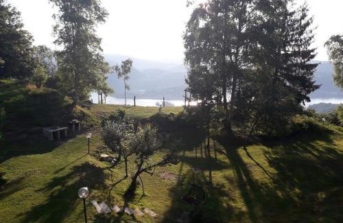 Madonna del Sasso Villa | Villino Camparbino vista lago d orta