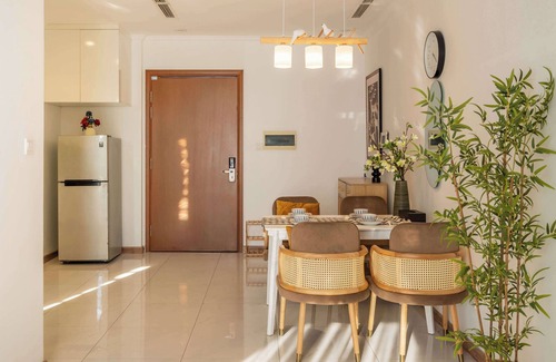 Hang Xanh Apartment | Vinhomes 37F Cozy, Beautiful view, fully furnished