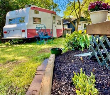 Durham House | Vintage Scotty Camper Cottage Durham NC
