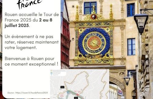 Gare-Jouvenet Apartment | Vintage studio Rouen Beauvoisine