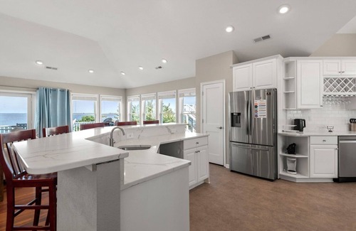 Carolina Dunes House | Vitamin Bay, Duck NC - Soundfront, private pool & hot tub
