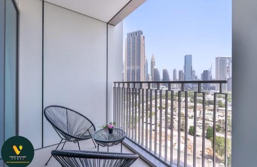 Jebel Ali Apartment | VOGUE DOWNTOWN VIEWS II Luxurious One Bedroom Apartment with Balcony and full Amenities, Opposite Dubai Mall Skybridge, Walkable to Burj Khalifa