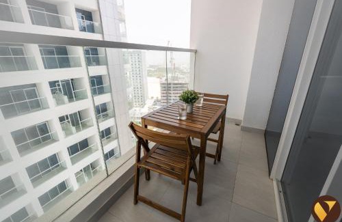Al Barsha Apartment | Vogue Opalz by Danube Studio with balcony - Dubai Science Park - Al Barsha