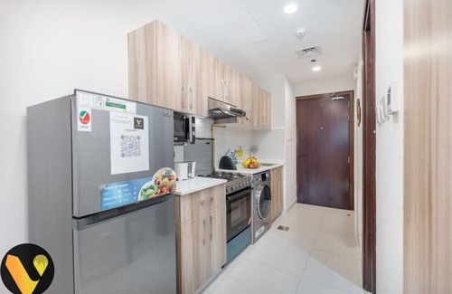 Dubai Sports City Apartment | Vogue Studio at Hera Tower Sports City