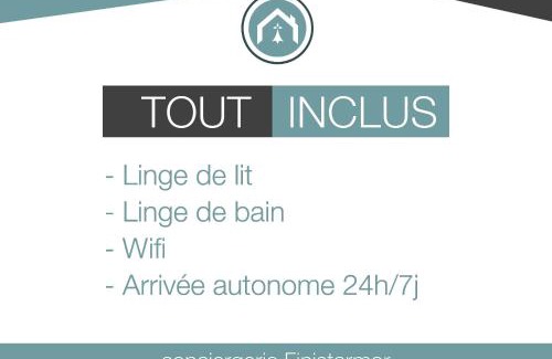 Plougastel-Daoulas House | Vue mer jolie maison de vacances Lauberlach