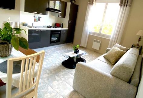 Fontaine-de-Vaucluse Apartment | Vue panoramique sur le château,montagne et grottes