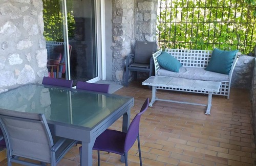 Balazuc House | vue panoramique dans l'un des "Plus beaux villages de France" à Balazuc.