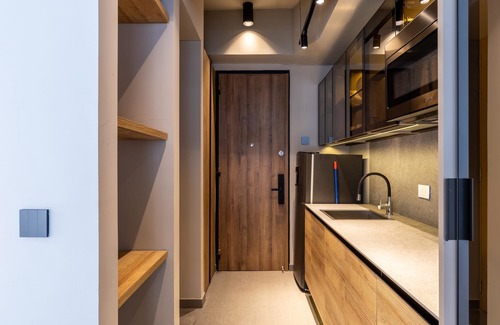 Calle 100 Apartment | w Cool Loft in Unique Building in San Patricio