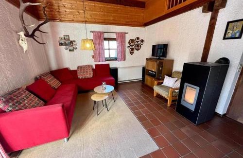 Kattersdorf House | Waldferienhaus 98 im bayerischen Waldferiendorf I 3 Schlafzimmer I Lagerfeuerplatz