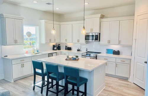 Terramar Beach House | Walk 2 Beach & Pool! Pets! FirePit! Salty Sea Dawg