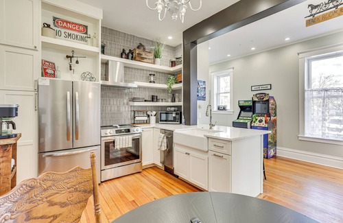 Dubuque House | Walk Downtown: Inviting Historic Home in Dubuque!