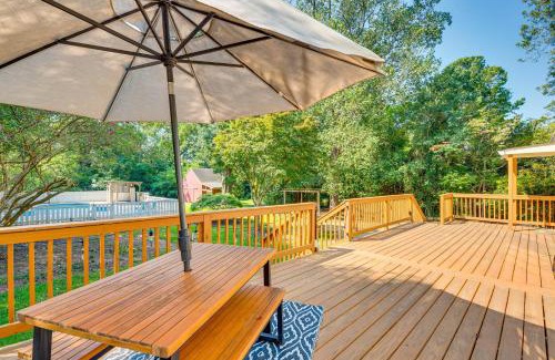 McDonough House | Walk to McDonough Square Family Home with Fire Pit