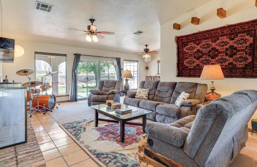 Radium Springs House | Walk to State Park Secluded Retreat in Las Cruces