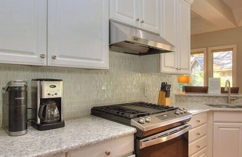 Heritage Woods House | Walk to the beach Private pool spa Dog friendly!