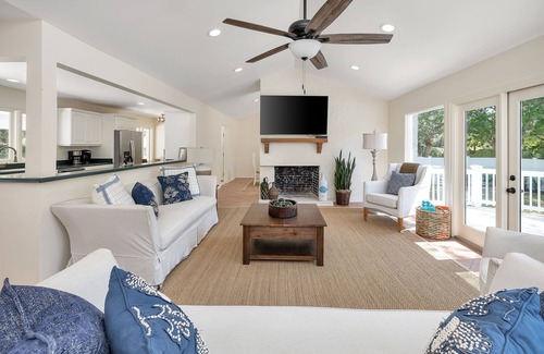 East Beach House | Walk to the Beach from this renovated home with new pool!