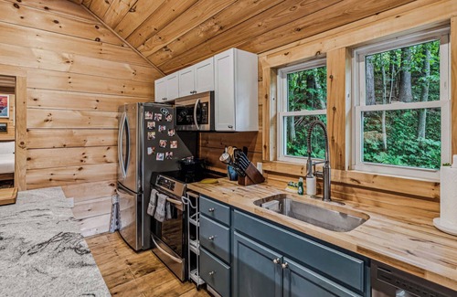 Woodstock House | Walk to Trails & Village +Pets - Highland Cabin