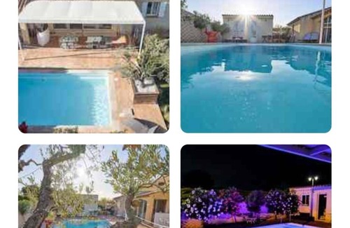 Eyguieres Bed & Breakfast | Warm and luminous studio pool house between the Alpilles and the Lubéron.