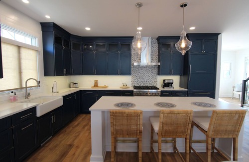 Point Pleasant Beach House | WASH115 | Breathtaking custom coastal 5BR 4ba home! Saltwater pool, cabana rm, views & more!