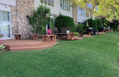 Egg Harbor Condo | Waterfront 2-story townhome with 2 bedrooms in Egg Harbor