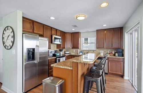 Dickinson House | Waterfront Bay Home with Pool & Private Pier