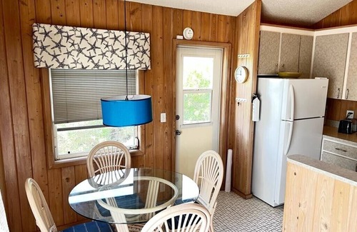 Great Guana Cay House | Waterfront Beach Bungalow with 150 Foot Dock on Guana Cay and Waterside Pergola