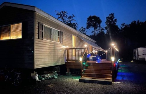 Nairn Centre RV Rental | WATERFRONT CAMPGROUND WITH PARKMODEL HOME