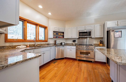 McHenry House | Waterfront Chateau: Lakefront, Dogs Welcome, Private Dock, Hot Tub!