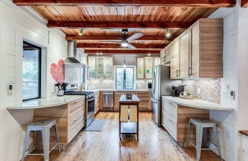 Burnet House | Waterfront, Custom, and Eclectic home on the Lake!