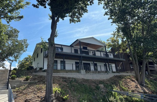 Osage Beach House | Waterfront Elegance: Spacious 5BR Lake Home with Game Room & Private Dock Access