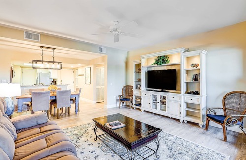 Shelter Cove Condo | Waterfront Escape w/a Furnished Balcony, Harbor View, Fast WiFi, & Shared Pool