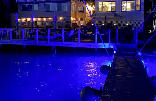 Laconia Cottage | Waterfront Family Compound on Lake Winnipesaukee with 40 Foot Dock amd Deck!