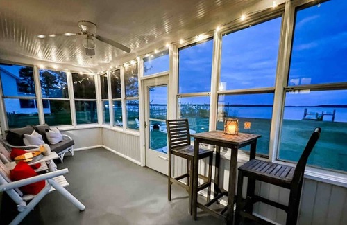 Piney Point House | ⭐️ Waterfront Getaway w/ Private Dock & Fire Pit ⭐️