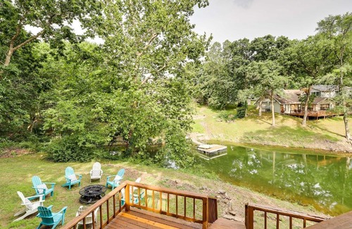 Afton House | Waterfront Haven with Deck on Monkey Island!
