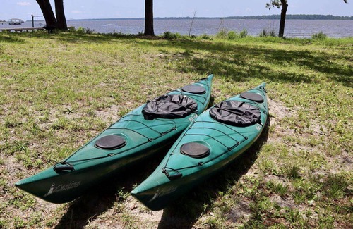Myrtle Grove House | Waterfront Home, Dog Friendly, Kayaks, Sunsets, Secluded Private Beach