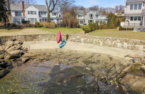 Rye House | Waterfront home on the Long Island sound with private beach access