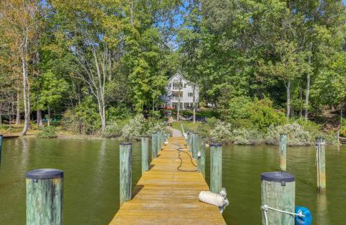 Lusby House | Waterfront Lusby Escape with Fire Pit and Kayaks!