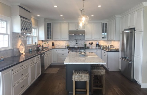 Vineyard Haven House | Waterfront! Luxury, 6-Bedroom Home with Private Beach & Dock
