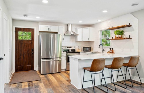 Maple Lake Cabin | Waterfront Maple Lake Cabins w/Private Beach!