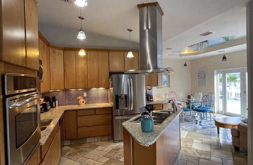 Marathon House | Waterfront Pool home with Quick Access to Gulf